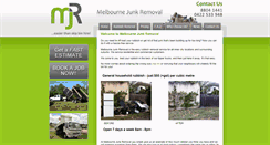 Desktop Screenshot of melbournejunkremoval.com.au